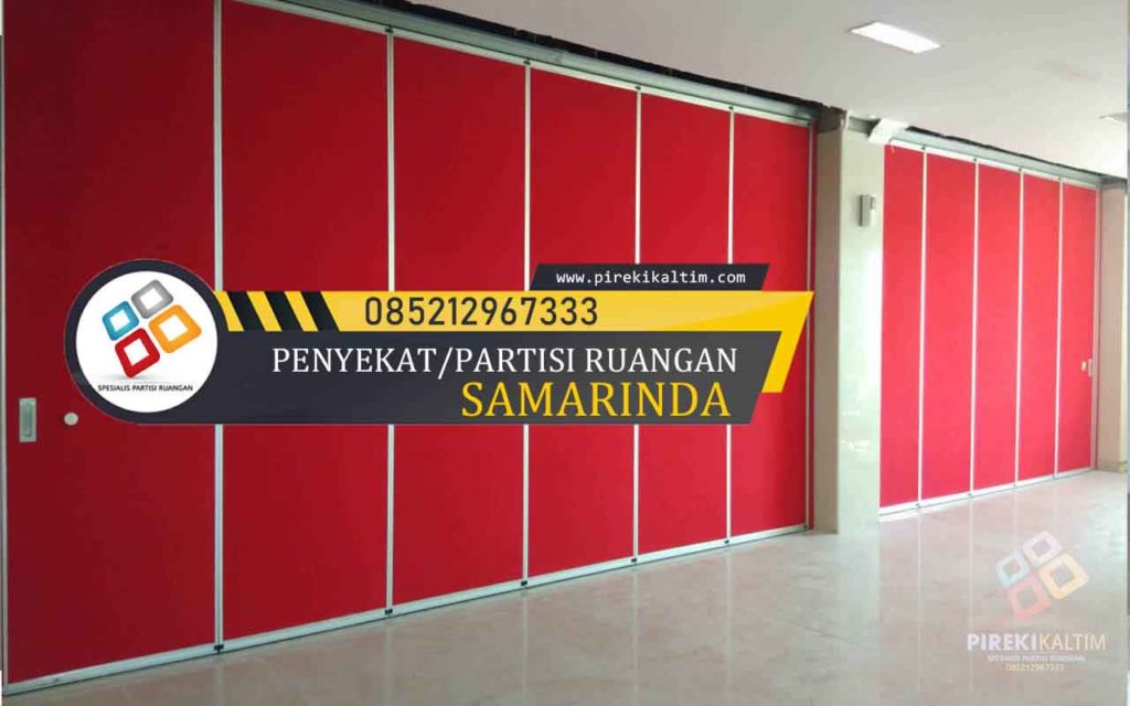 movable wall partisi Samarinda
