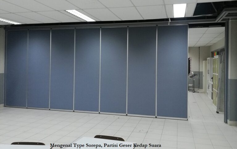 Partisi Geser Kedap Suara