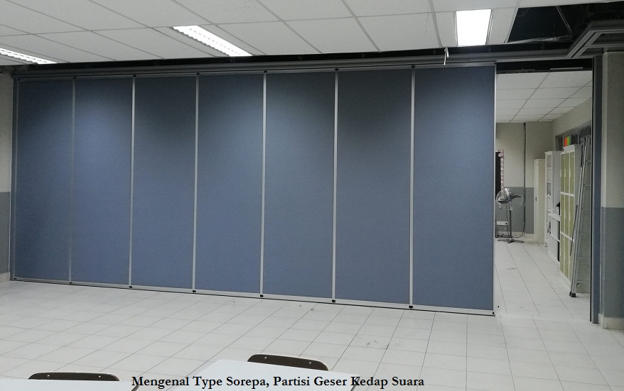 Partisi Geser Kedap Suara