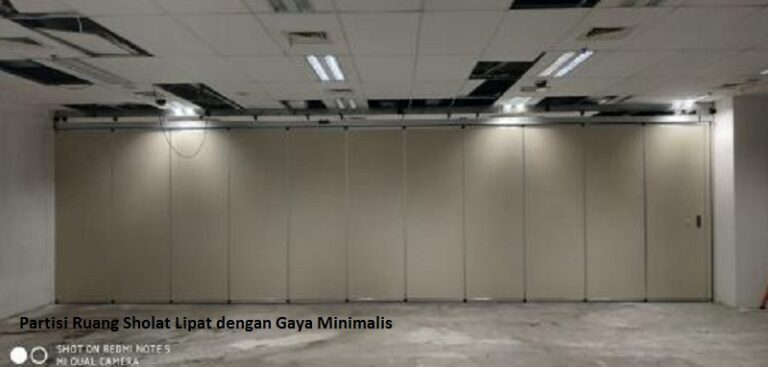 Partisi Ruang Sholat