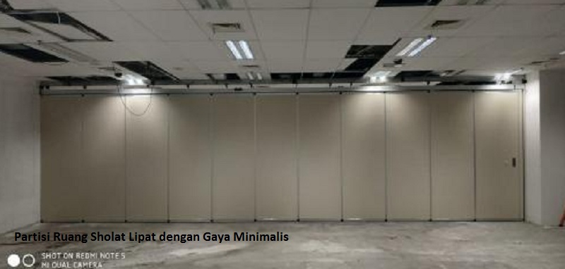 Partisi Ruang Sholat