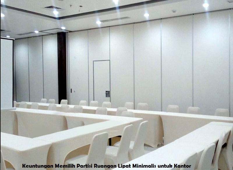 Partisi Ruangan Lipat Minimalis