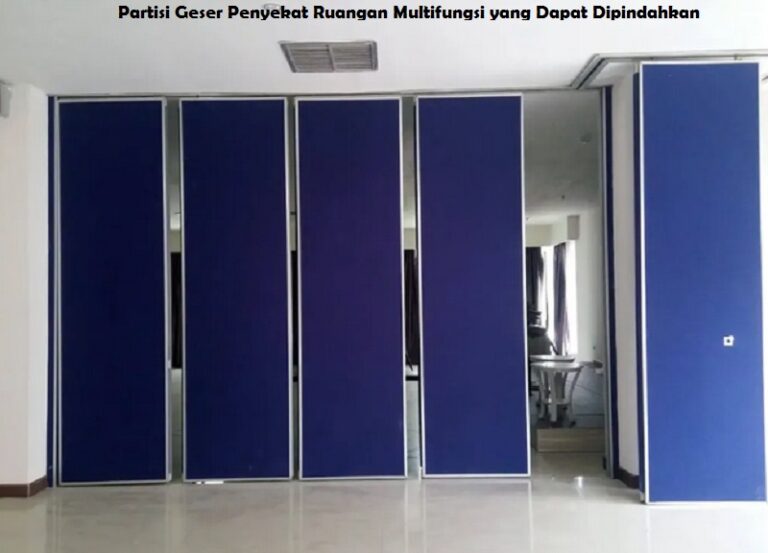 Partisi Geser Penyekat Ruangan