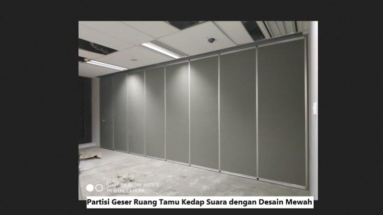 Partisi Geser Ruang Tamu