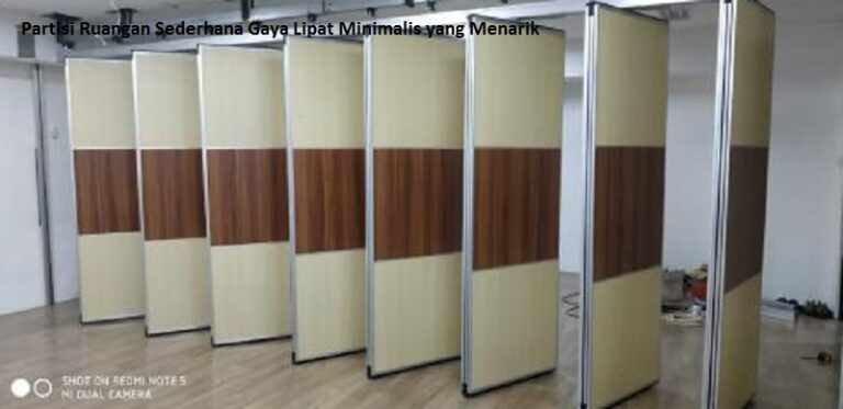 Partisi Ruangan Sederhana